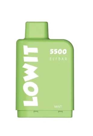 Buy Pre-Filled Pod Elf Bar Lowit 5500 Mint