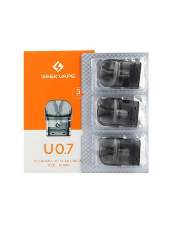 Buy Pod Geek Vape U 0.7ohm 2ml 3pcs/pack