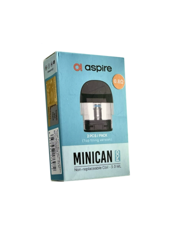 Pod Aspire Minican 0.8ohm 3ml 2pcs/pack