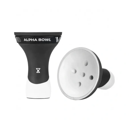 Buy Shisha Bowl Alpha Race Classic White Matte