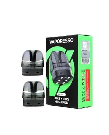 Price Pod Vaporesso Luxe X Mesh 0.8ohm 5ml 2pcs/pack