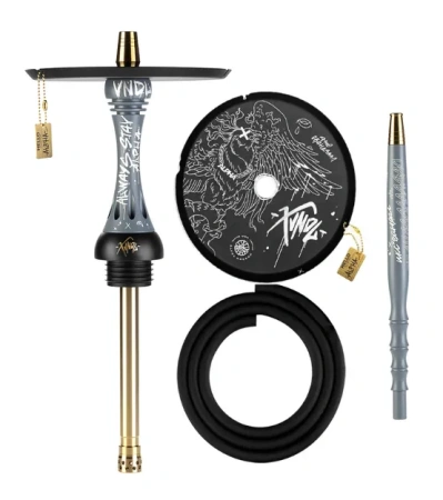 Shop Alpha Hookah X VNDL Nardo Grey (Without Flask)