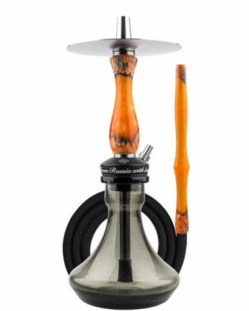 Hookah RF mini Epoxied Orange (Complete Set with Bag)