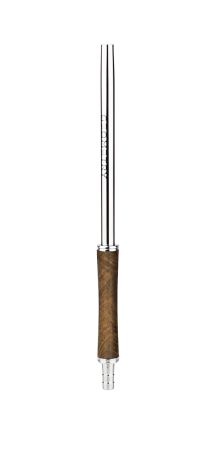 Hookah Geometry Little Bro Natural Walnut (Without Flask)