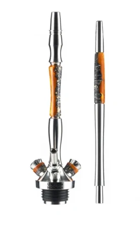 Shop Hookah Union Fibonacci Hybrid Black-Gold (Shaft,mouthpiece)