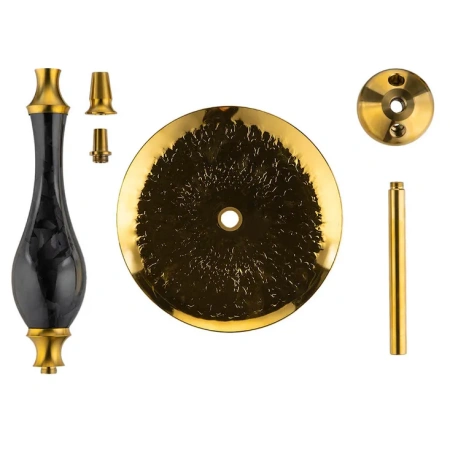 Dubai Hookah Solomon Gold (Complete Set)