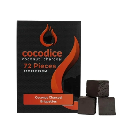 Price Shisha Coconut Charcoal Cocodice 72pcs