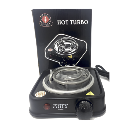 Charcoal Electrical Heater Amy Mini Black