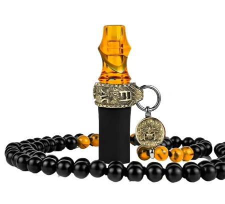 Buy Personal Mouthpiece Japona Samurai Beads Yellow