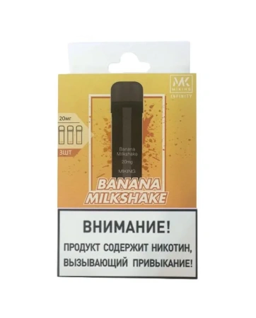 Shop Pre-filled Pod Miking Infinity Banana Milkshake (Set 3pc)