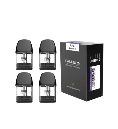 Set Pod Uwell Caliburn A2 0.9ohm 2ml 4pcs/pack