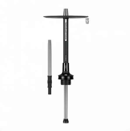 Get Set Hookah Misha Revolt Jet Black (Without Flask)