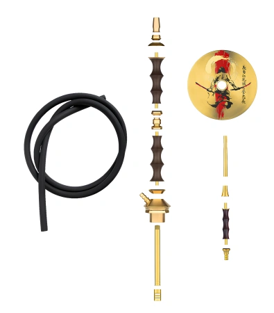 Dubai Hookah Japona Sensei Gold Venge (Without Flask)
