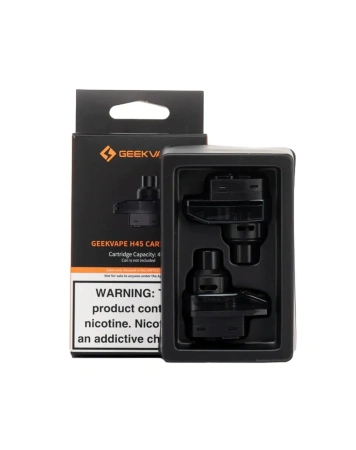 Price Pod Geek Vape H45 Black 4ml (Without Coil) 2pcs/pack