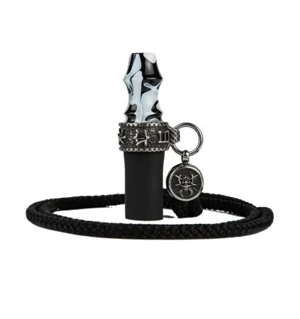 Order Personal Mouthpiece Japona Samurai Cord White