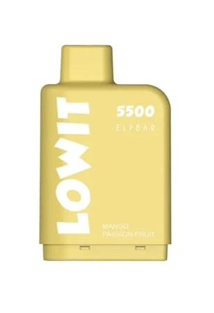 Order Pre-Filled Pod Elf Bar Lowit 5500 Mango Passionfruit