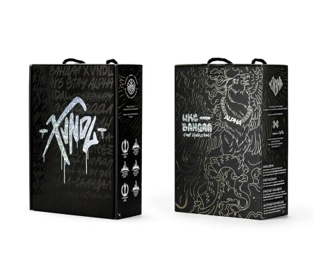 Get Set Alpha Hookah X VNDL Jet Black (Without Flask)